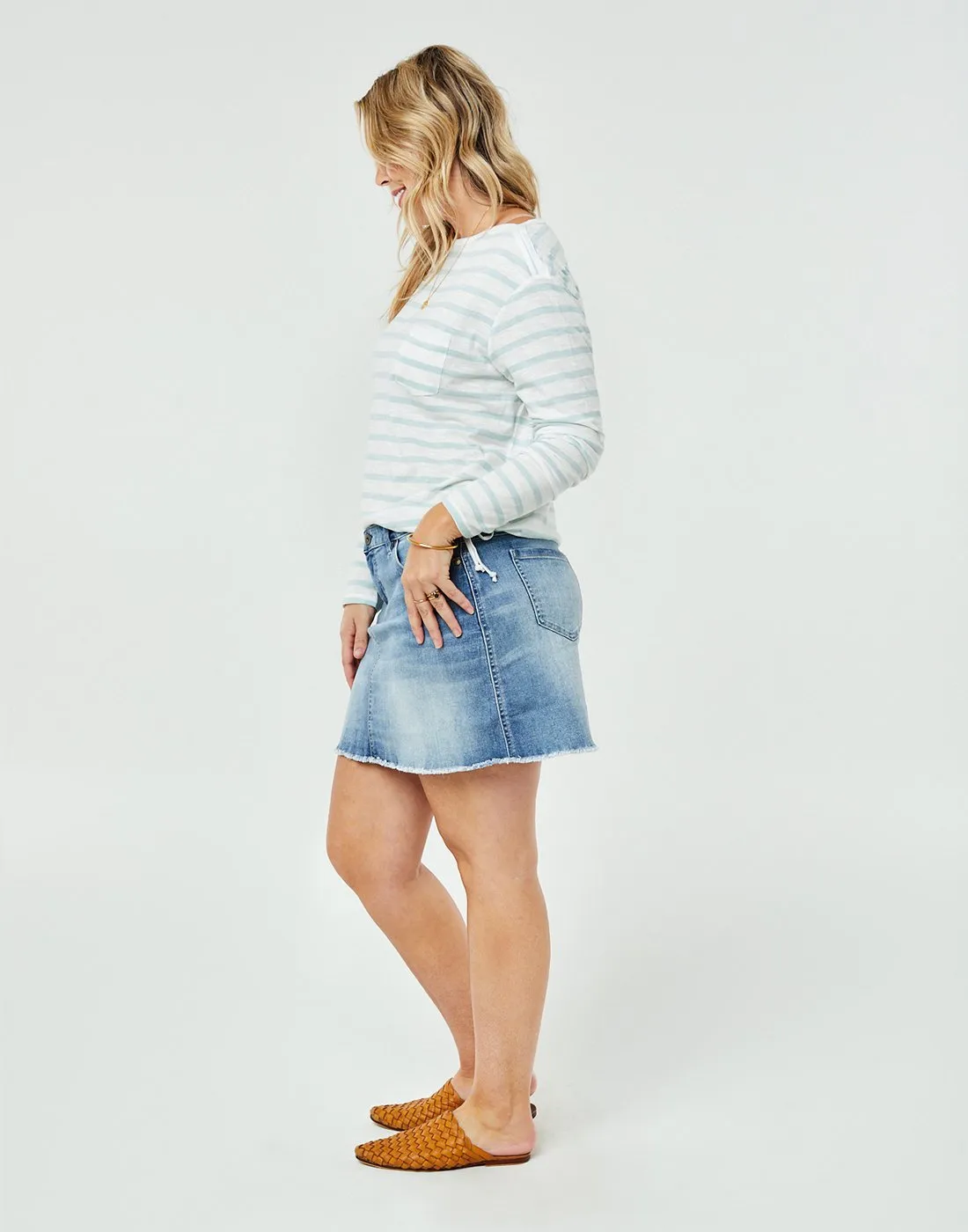 Maui Skirt: Beach Blue