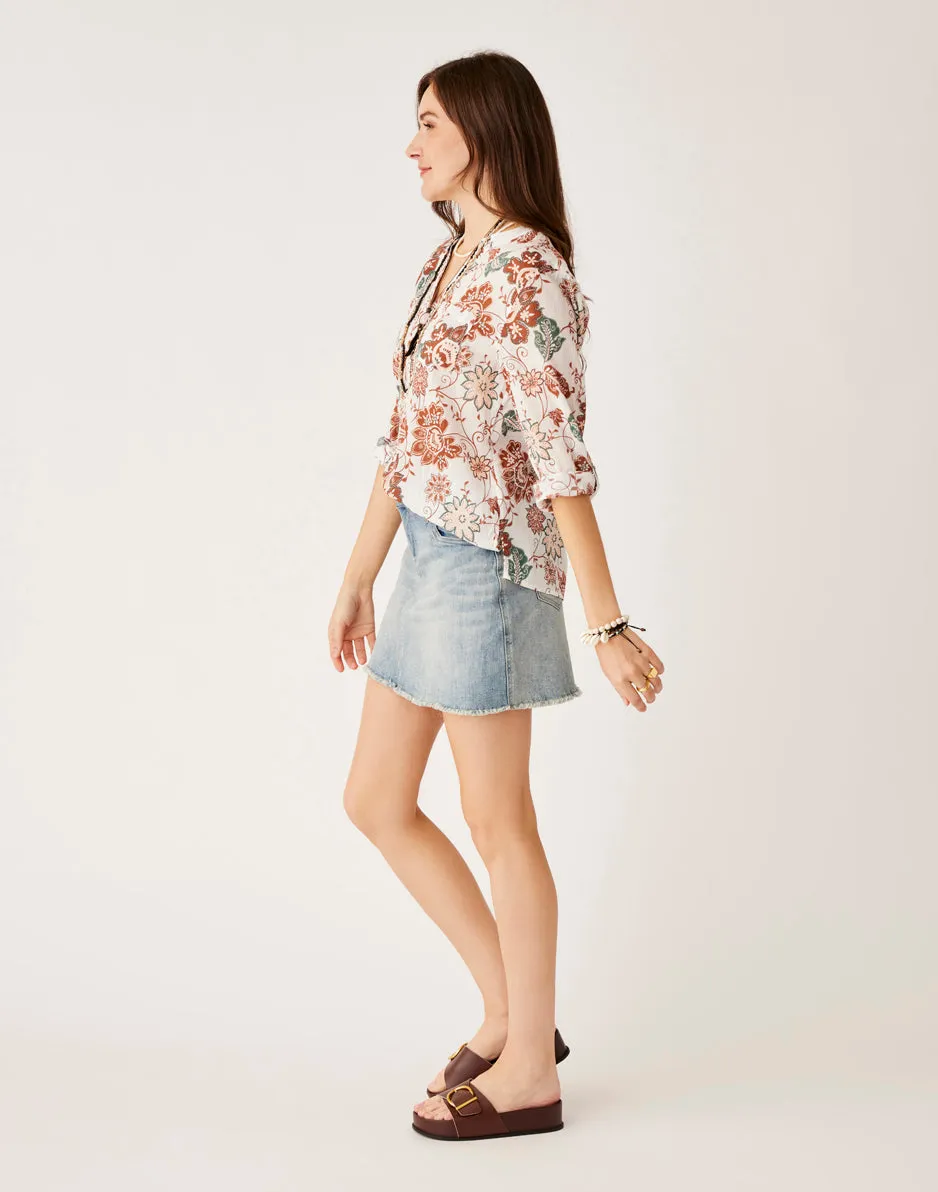 Maui Skirt: Beach Blue