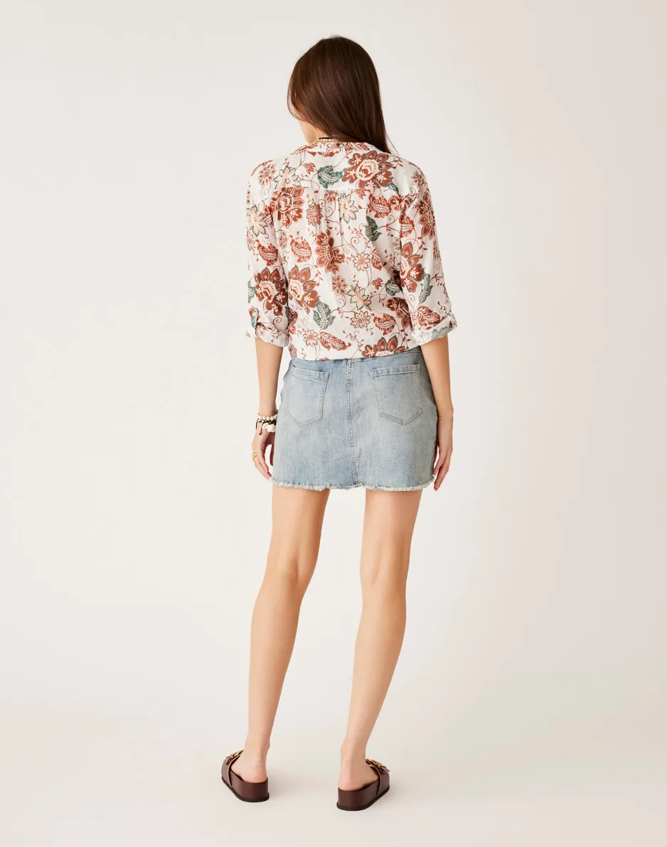 Maui Skirt: Beach Blue