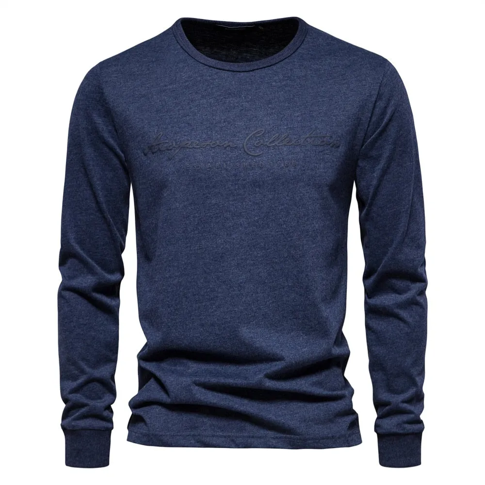 Men’s Casual O-Neck Cotton Tee
