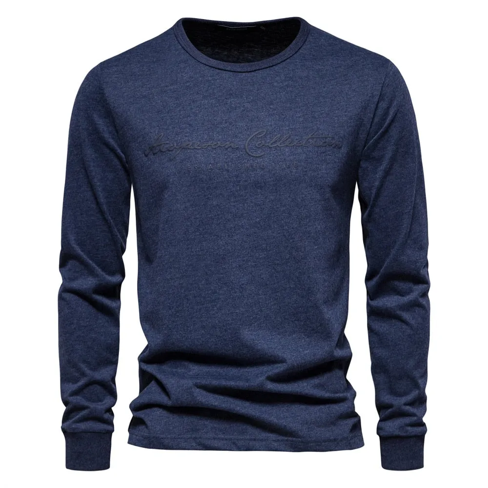 Men’s Casual O-Neck Cotton Tee