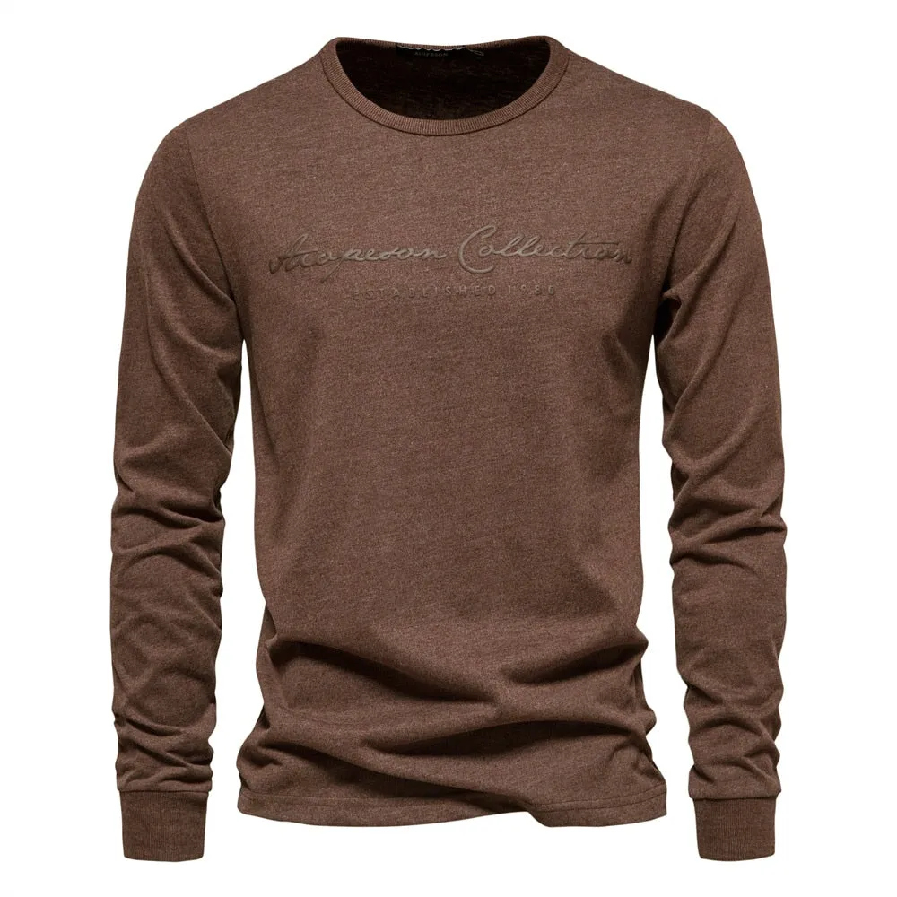Men’s Casual O-Neck Cotton Tee
