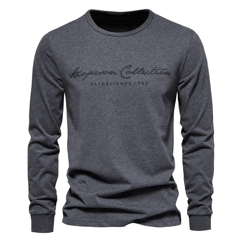 Men’s Casual O-Neck Cotton Tee
