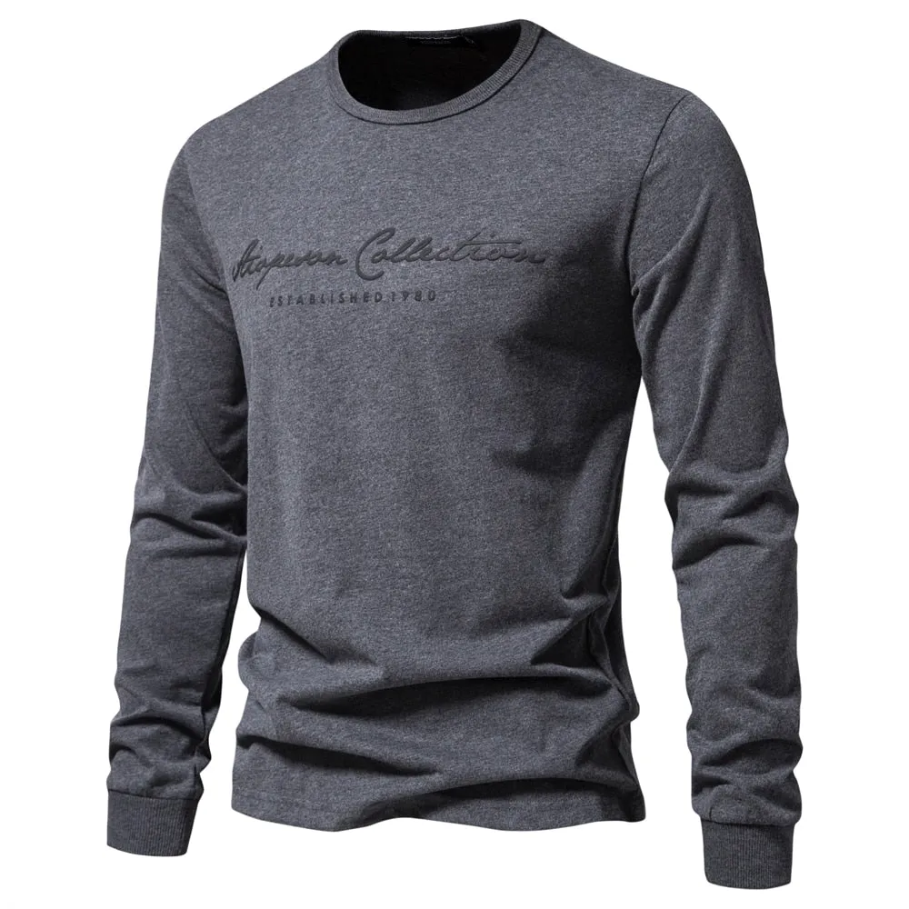 Men’s Casual O-Neck Cotton Tee