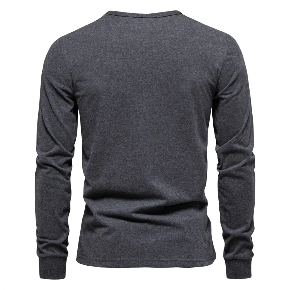 Men’s Casual O-Neck Cotton Tee