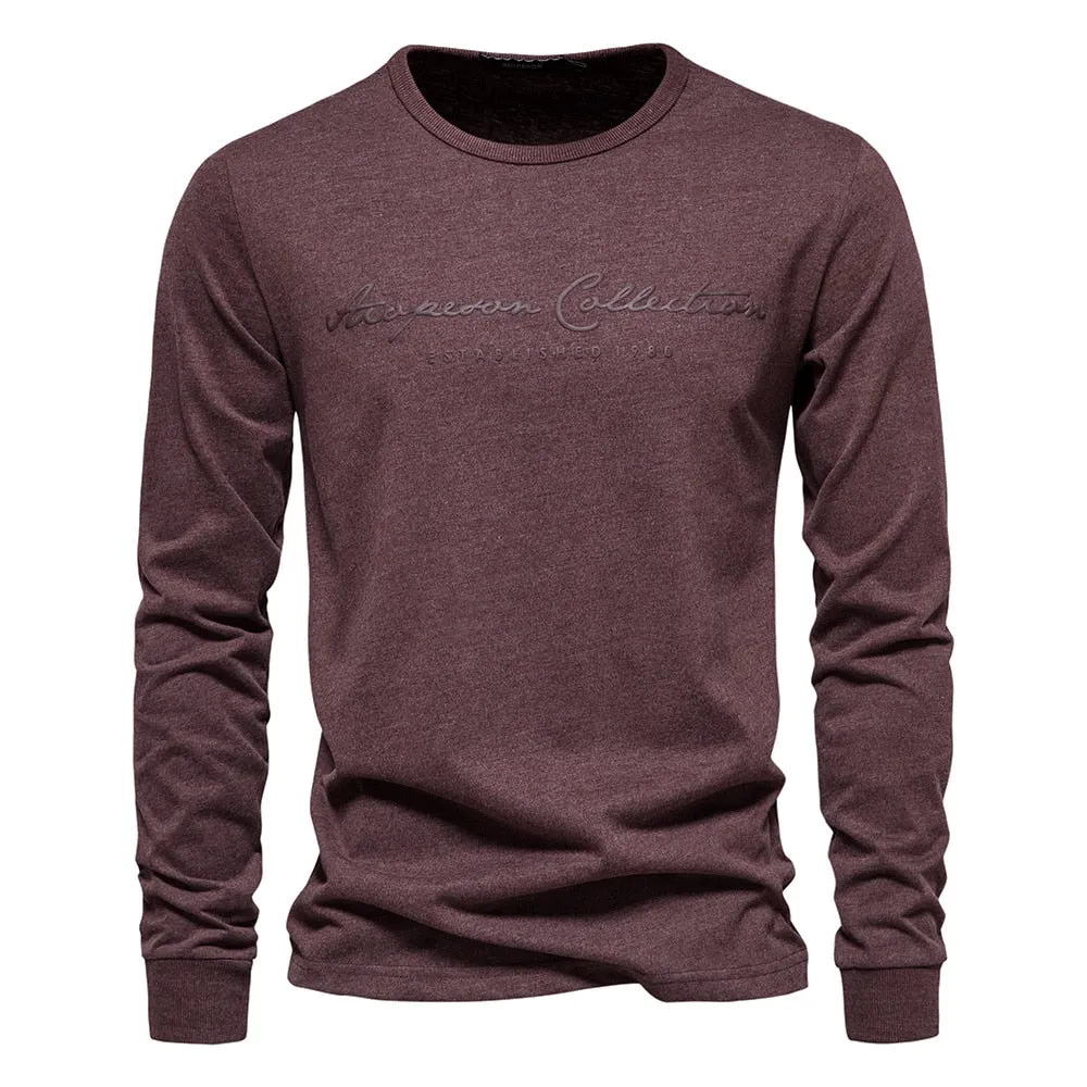 Men’s Casual O-Neck Cotton Tee