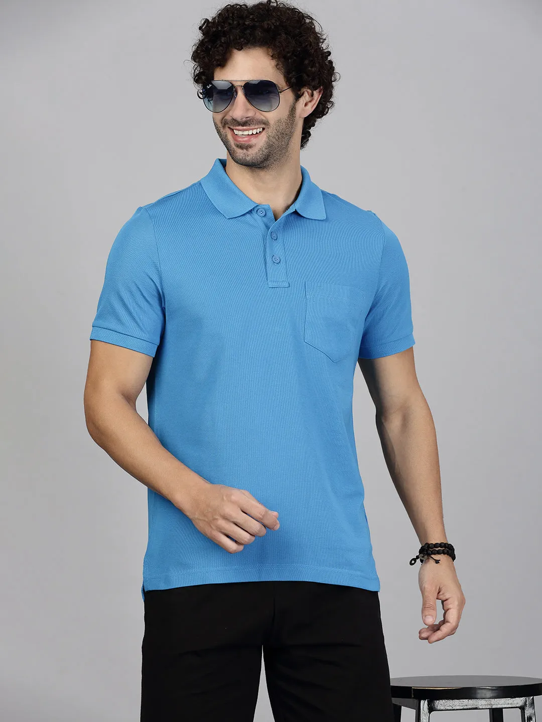 Mens Maroon & Blue Expert Polo Tshirt Combos