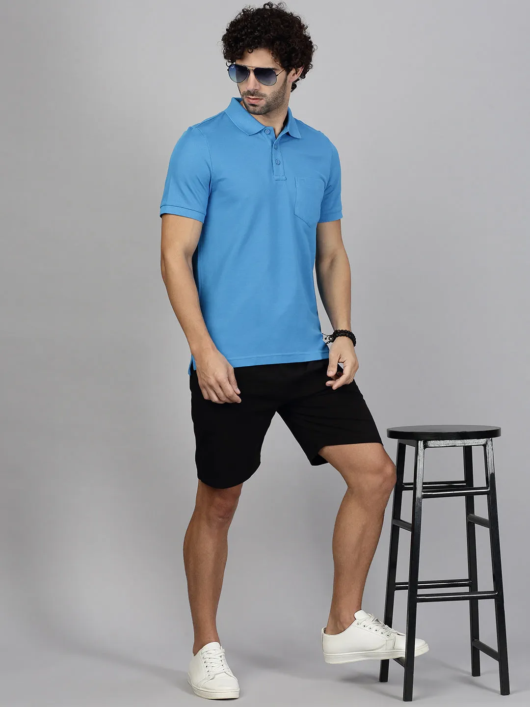 Mens Maroon & Blue Expert Polo Tshirt Combos