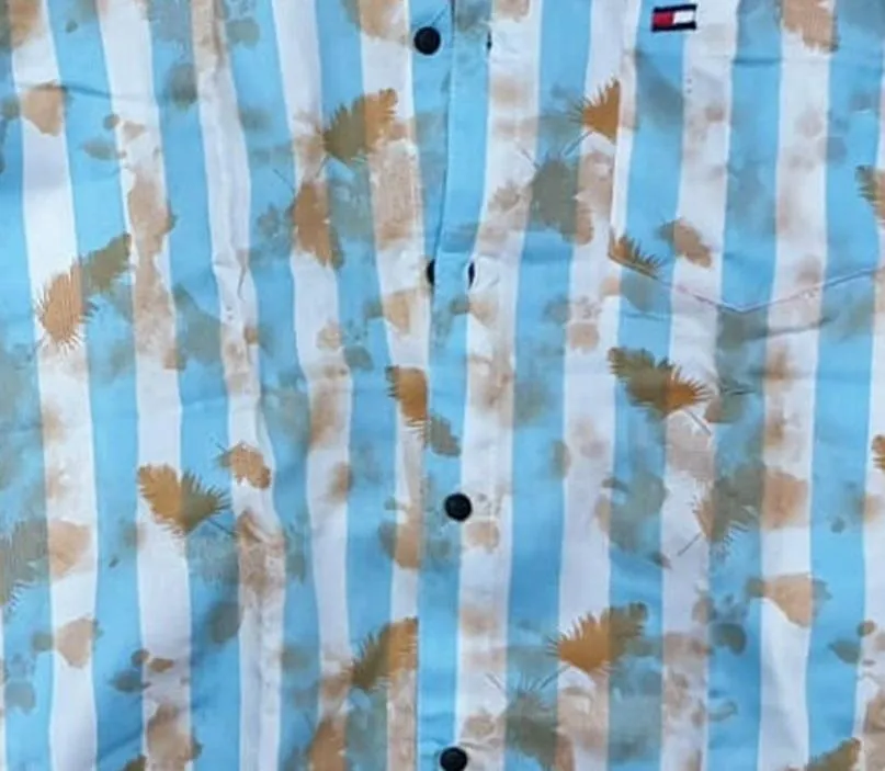 Men's Premium Quality Cotton Printed Shirt