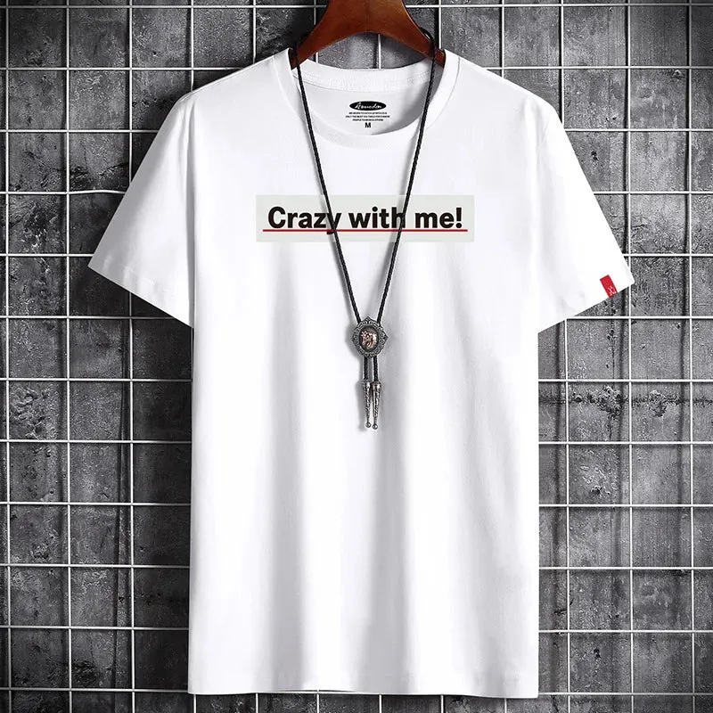 Men's Summer Fitness T-Shirt - Stylish Streetwear Tee