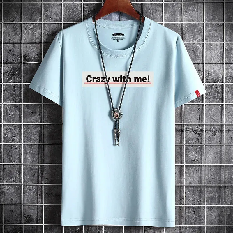 Men's Summer Fitness T-Shirt - Stylish Streetwear Tee