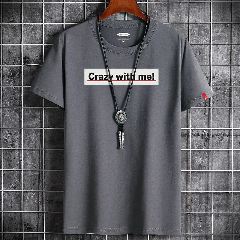 Men's Summer Fitness T-Shirt - Stylish Streetwear Tee