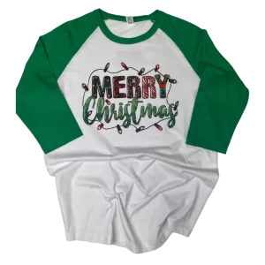 Merry Christmas Raglan HV140
