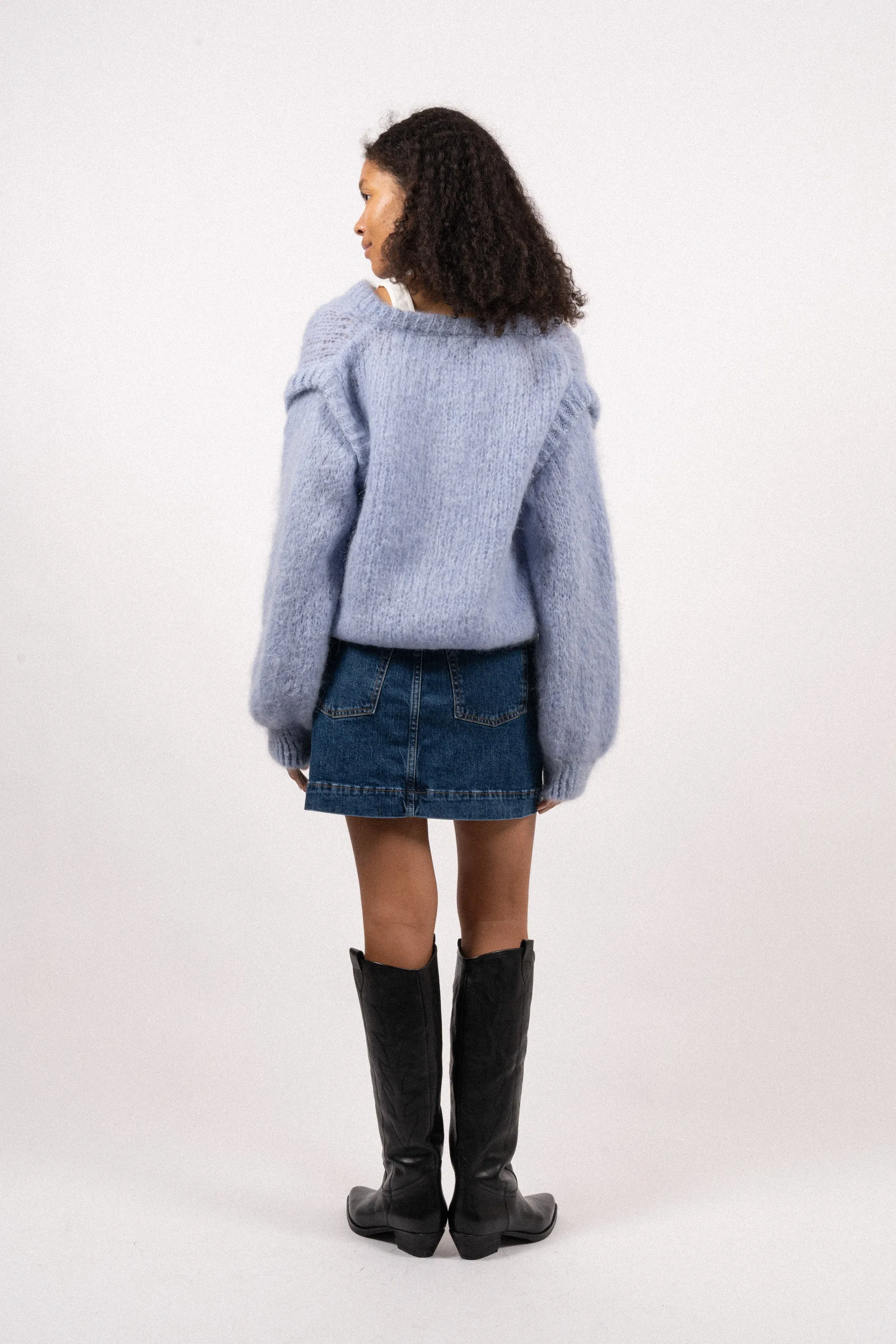 Olly Cardigan - Light Blue