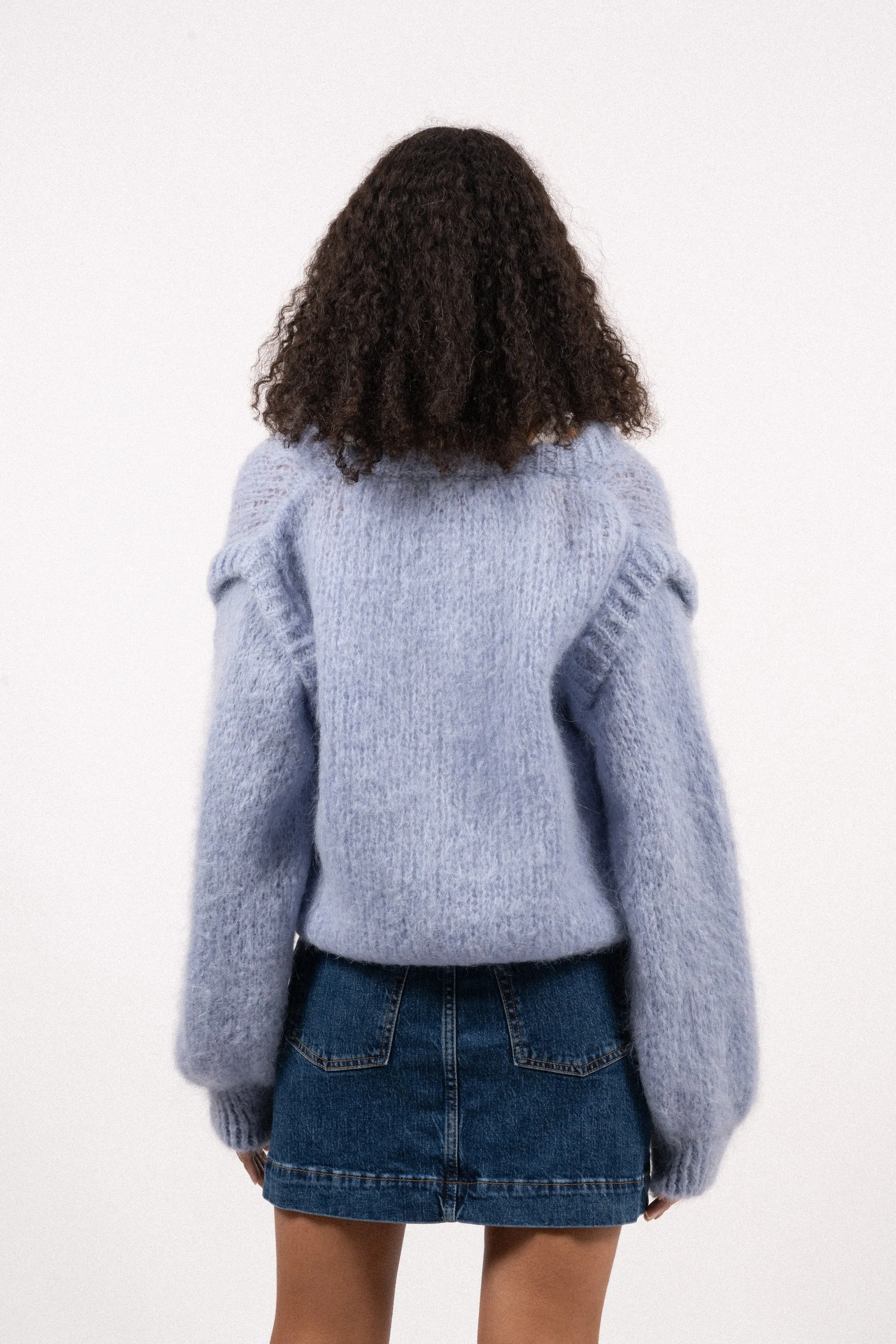 Olly Cardigan - Light Blue