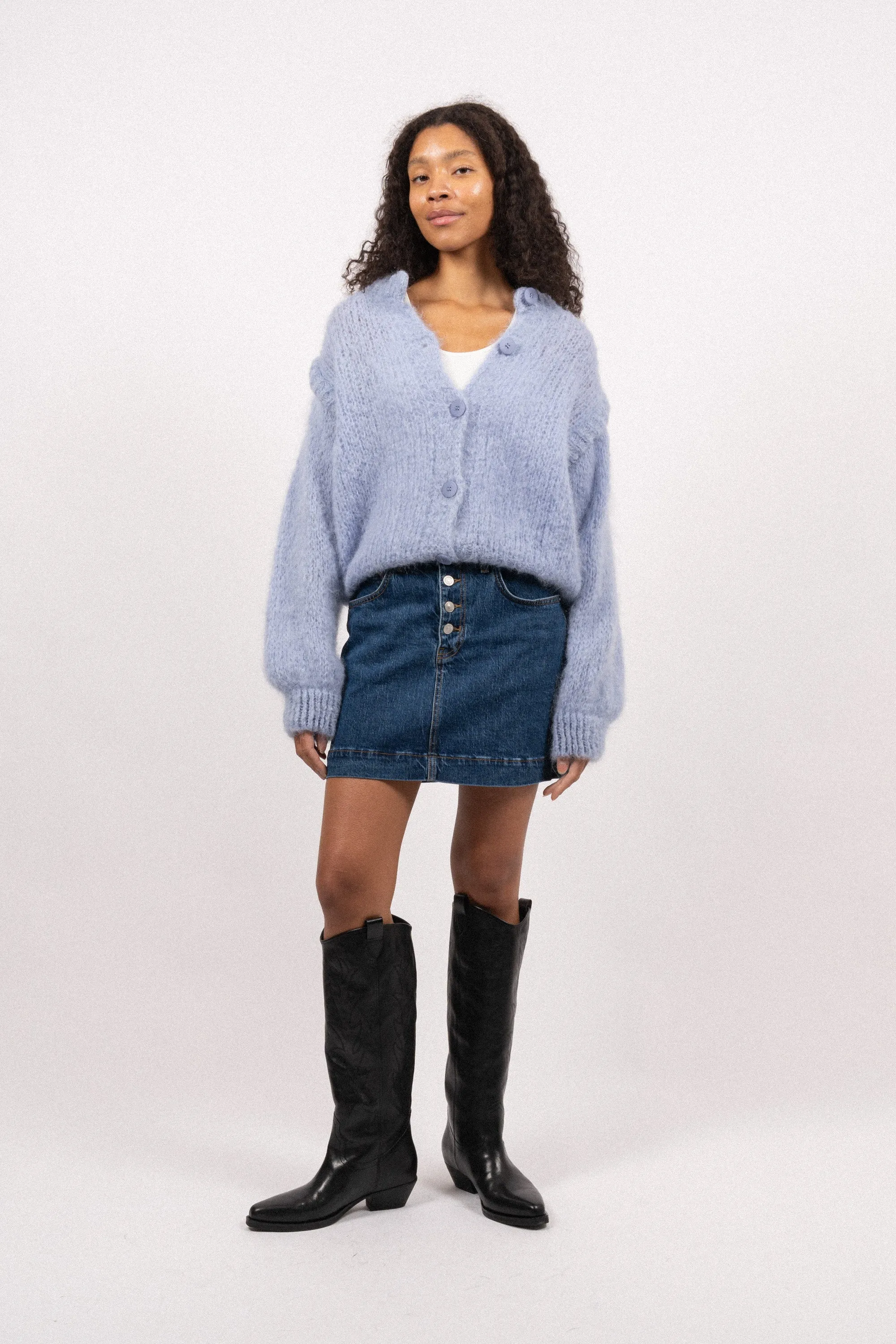 Olly Cardigan - Light Blue