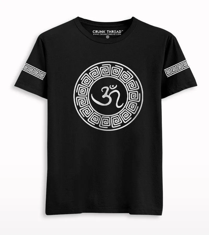 Om greek mandala T-shirt
