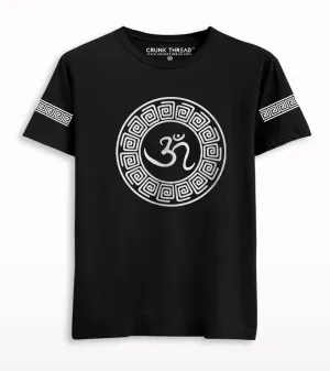 Om greek mandala T-shirt