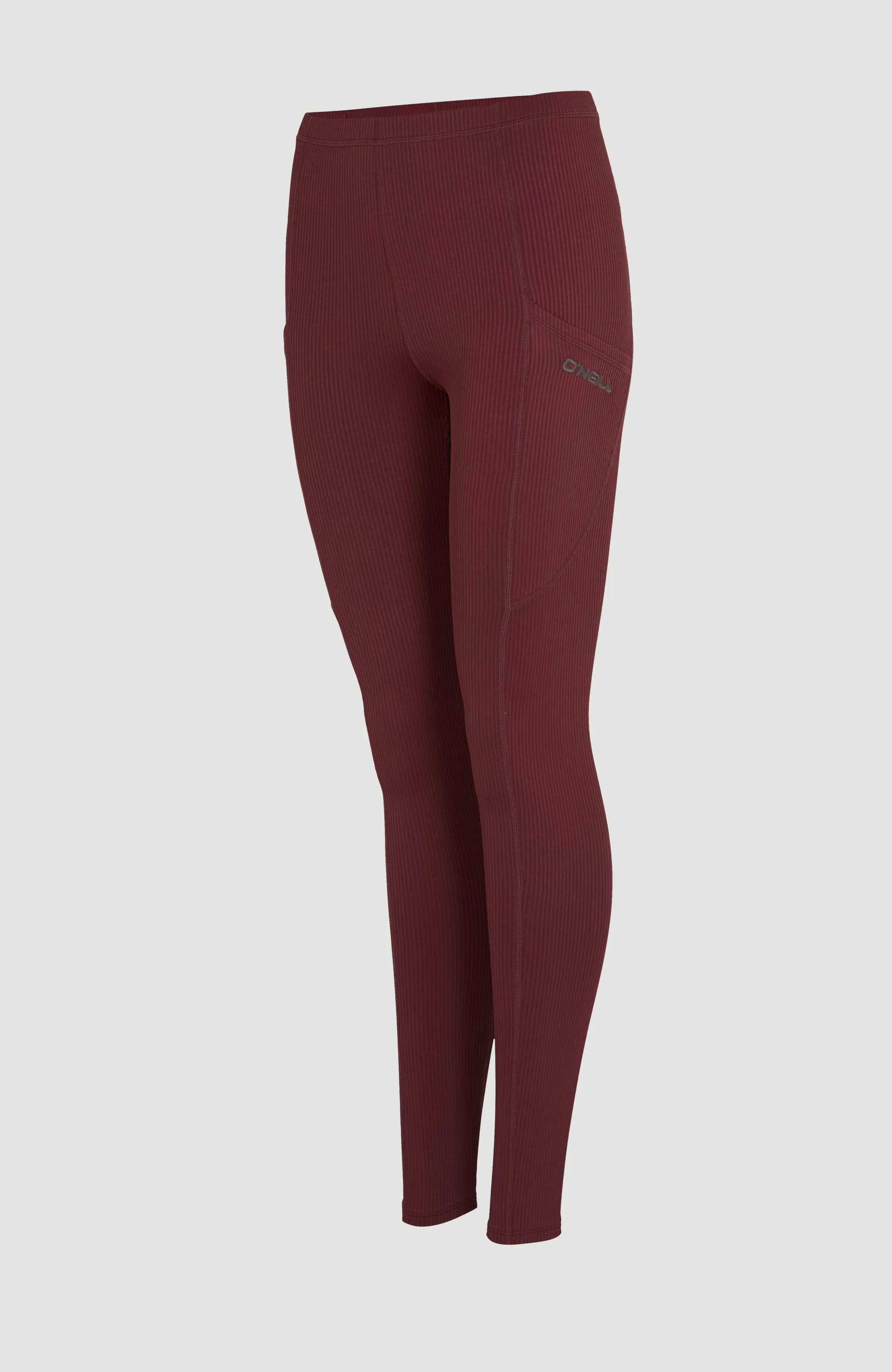 O'Neill TRVLR Series Ribbed Leggings | Windsor Wine