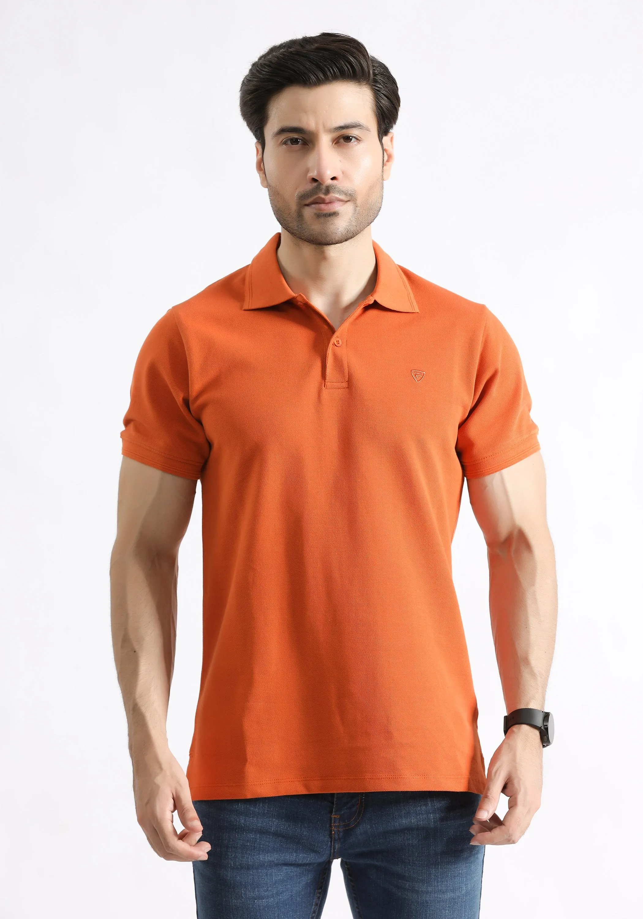 Orange Polo Shirt
