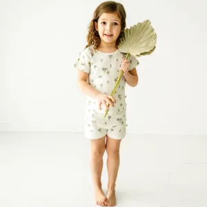 Organic Baby Toddler Tee and  Shorties Set - Malibu