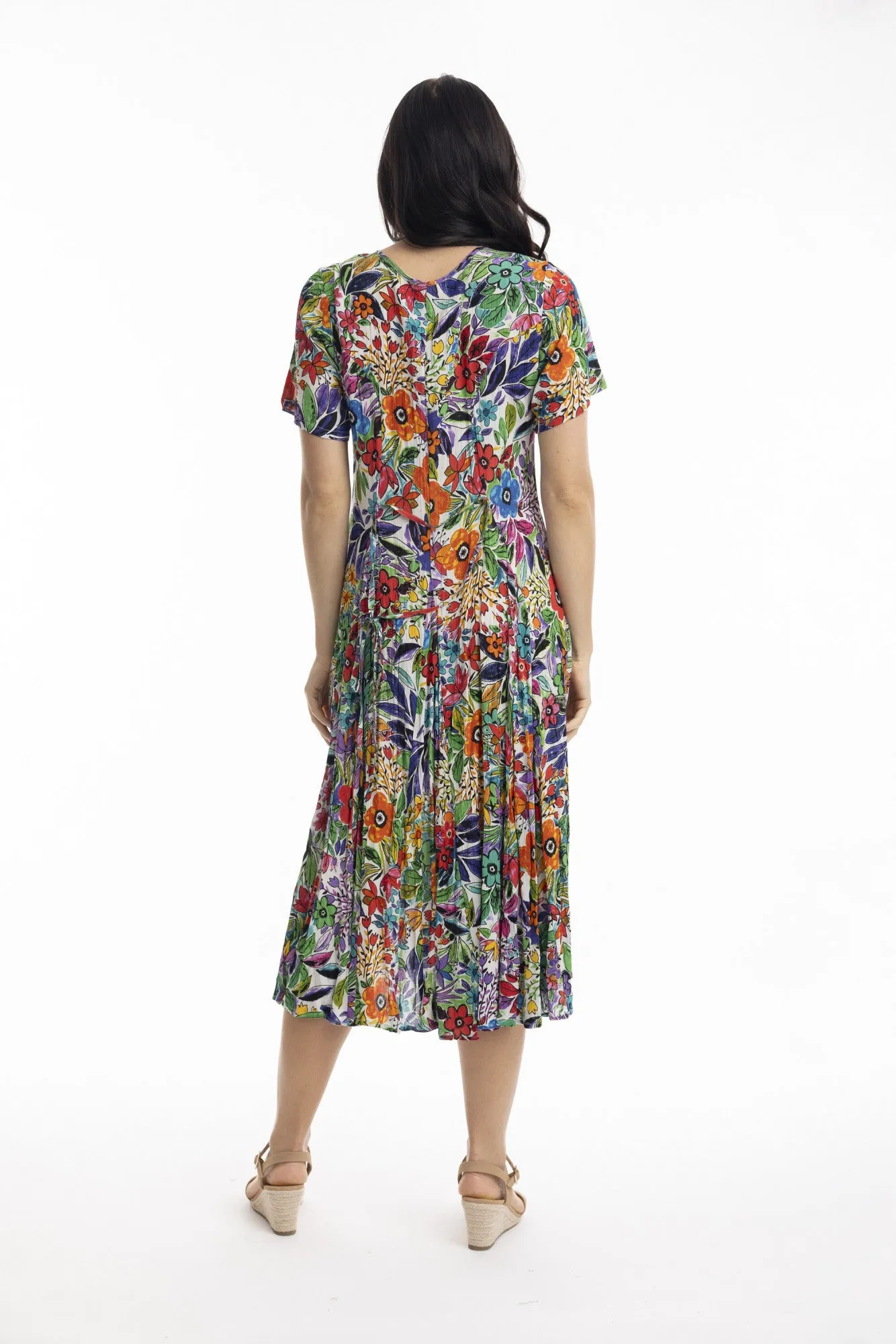 Orientique Dress - Godet Style - Welwyn