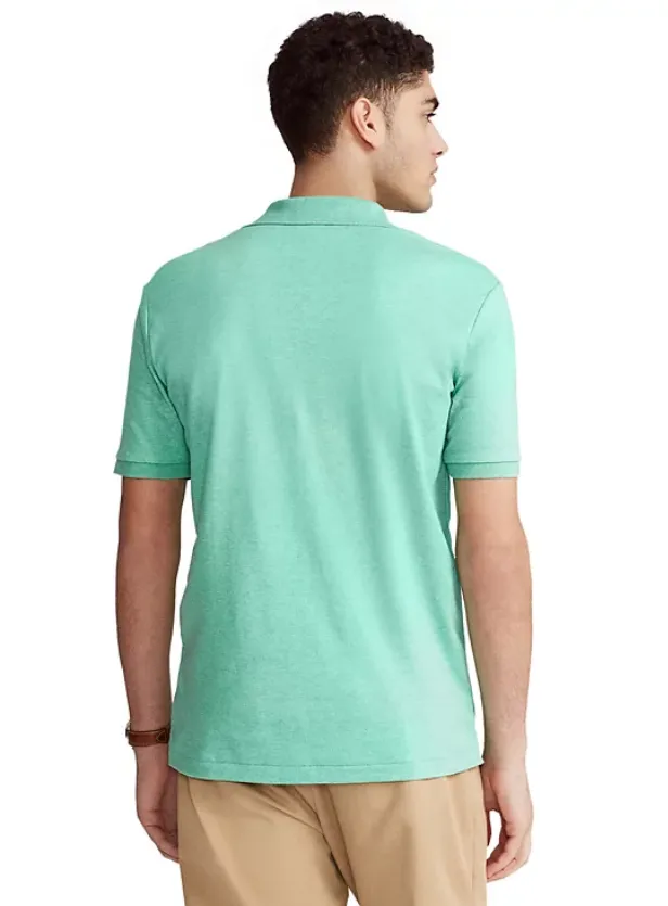 Polo Ralph Lauren Mens Classic Fit Polo Shirt Resort Green Heather Medium