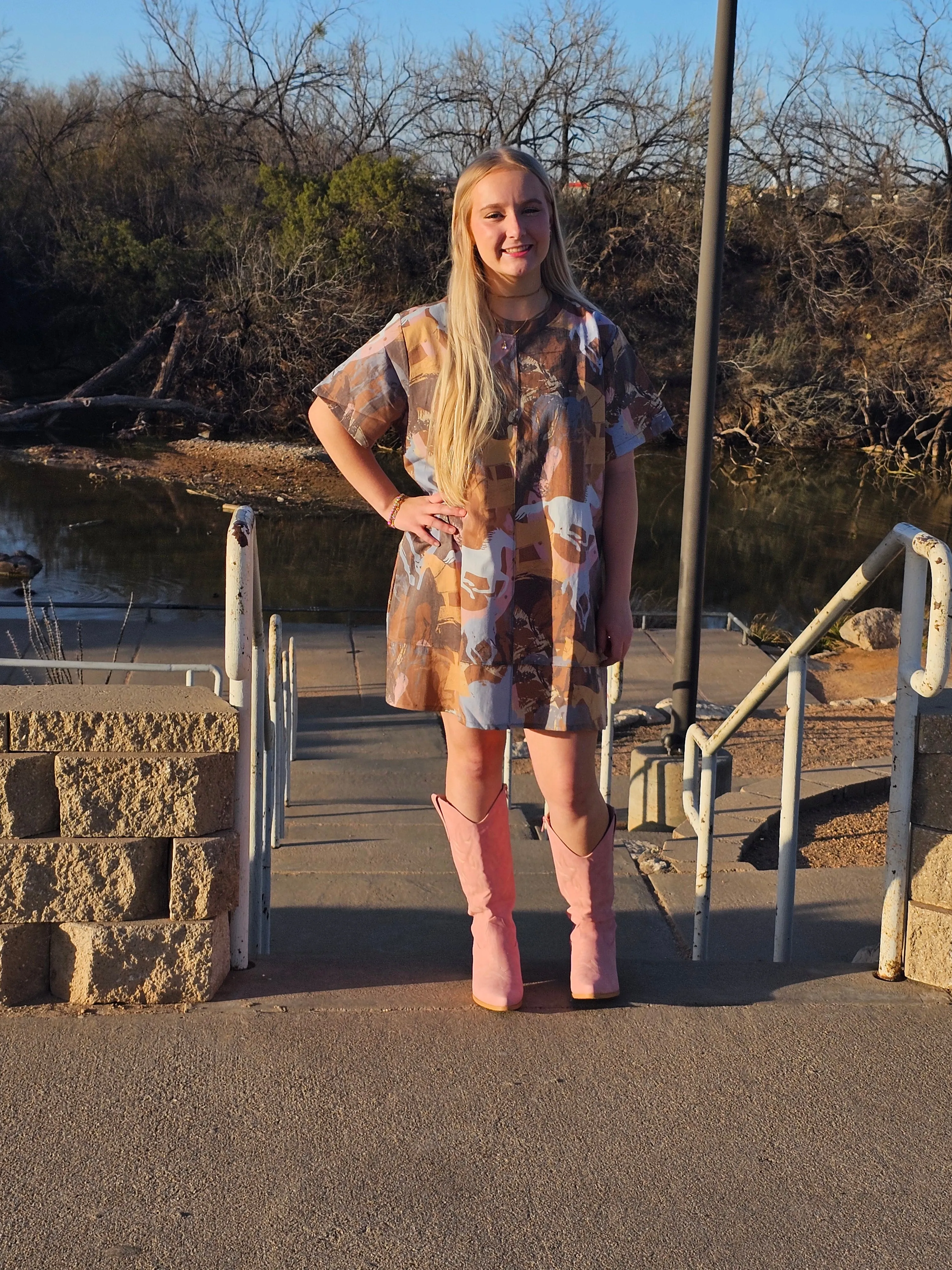 Pony Stack Dress