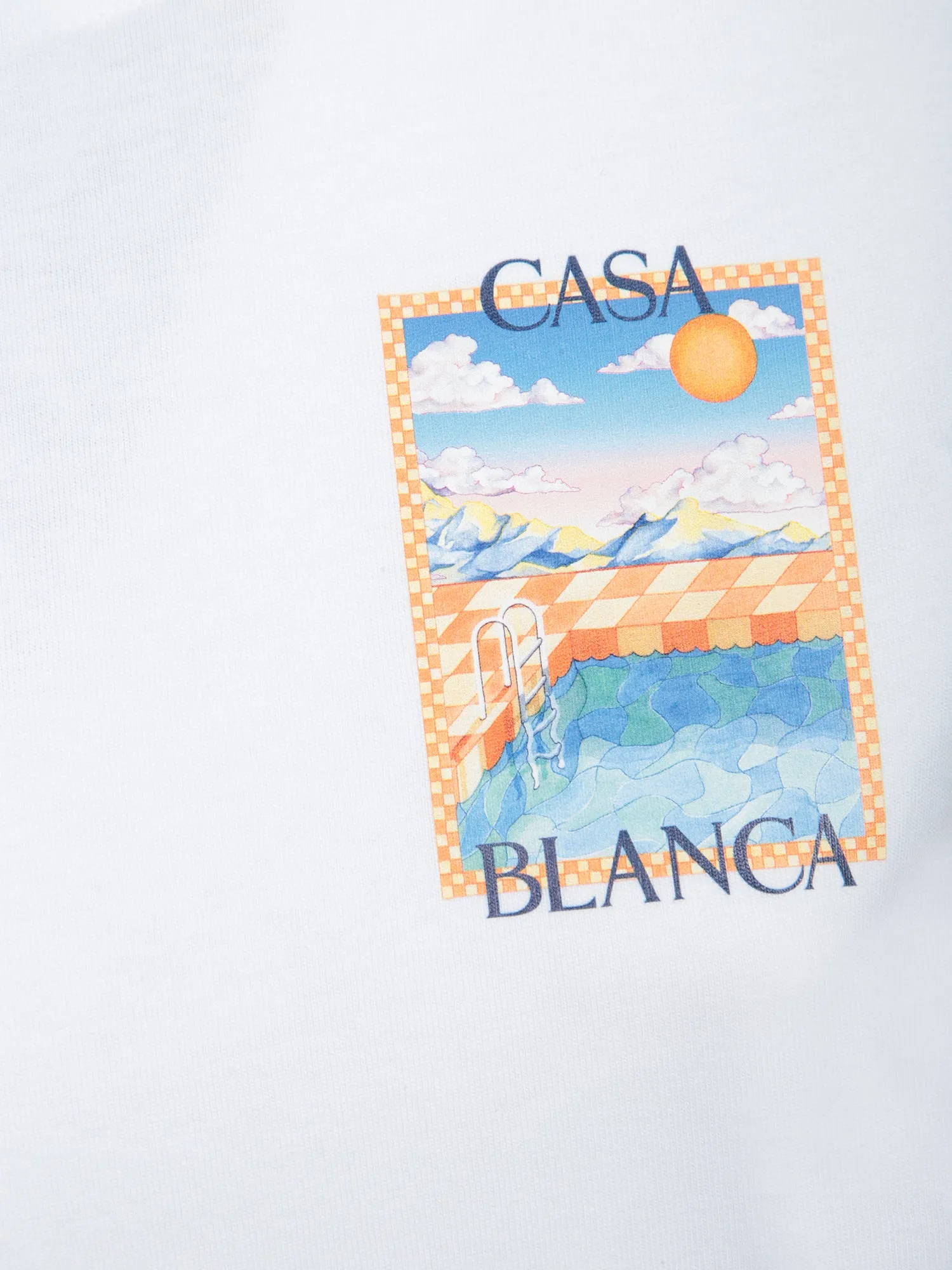 Pool White T-Shirt