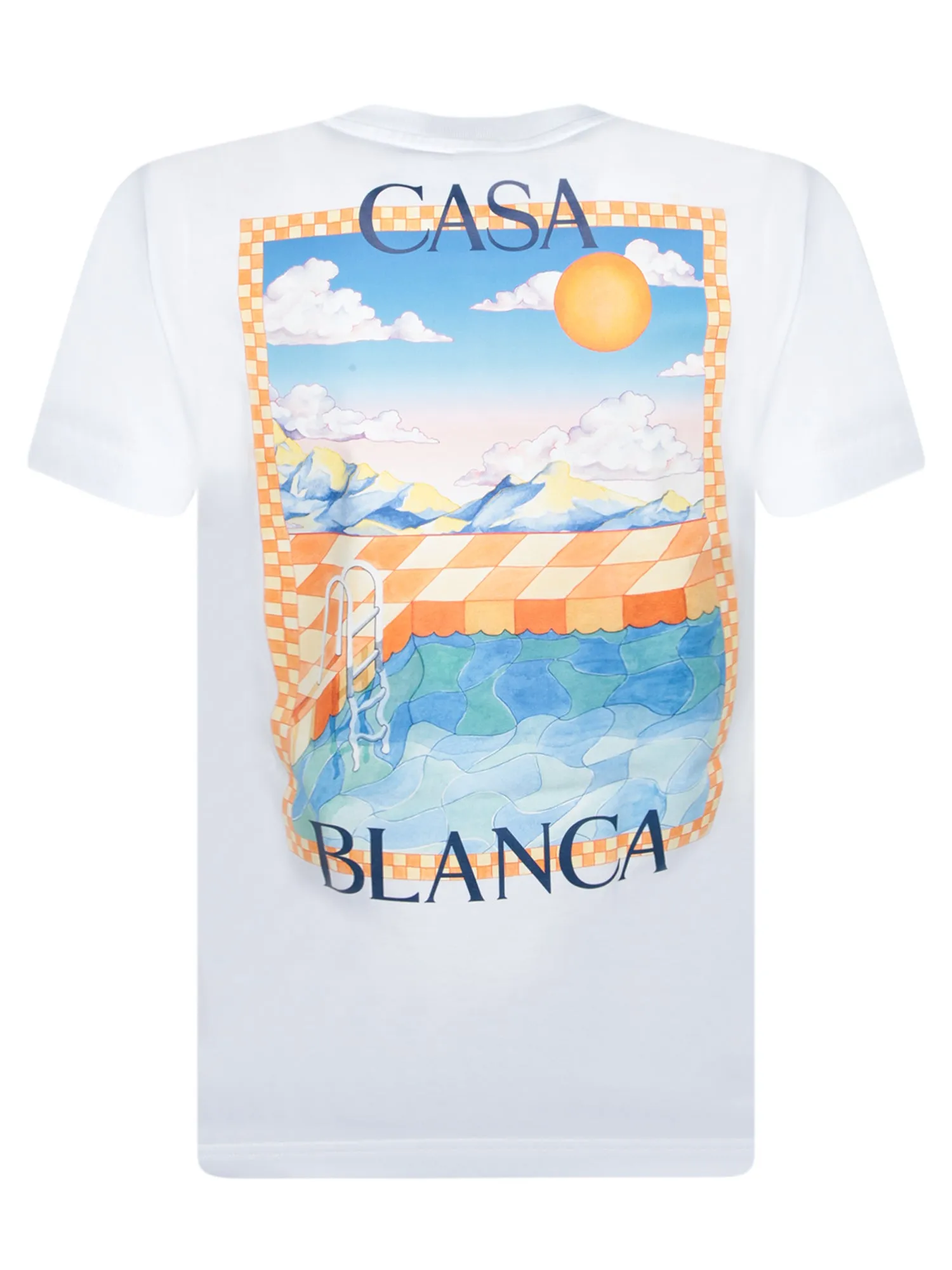 Pool White T-Shirt