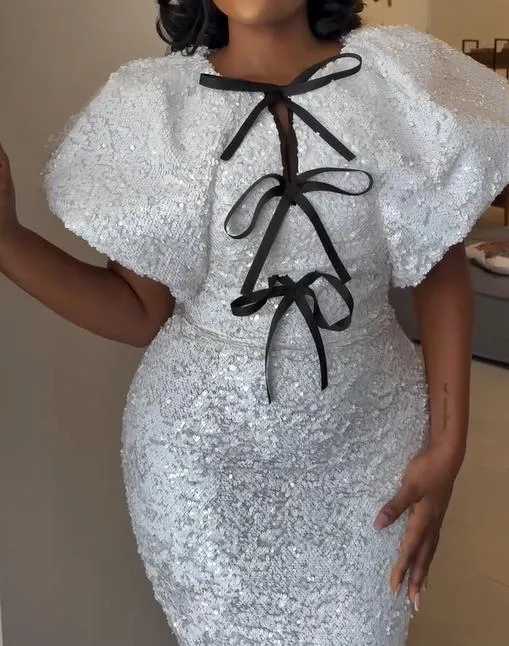 Pop Chic Sequin Holiday Dress