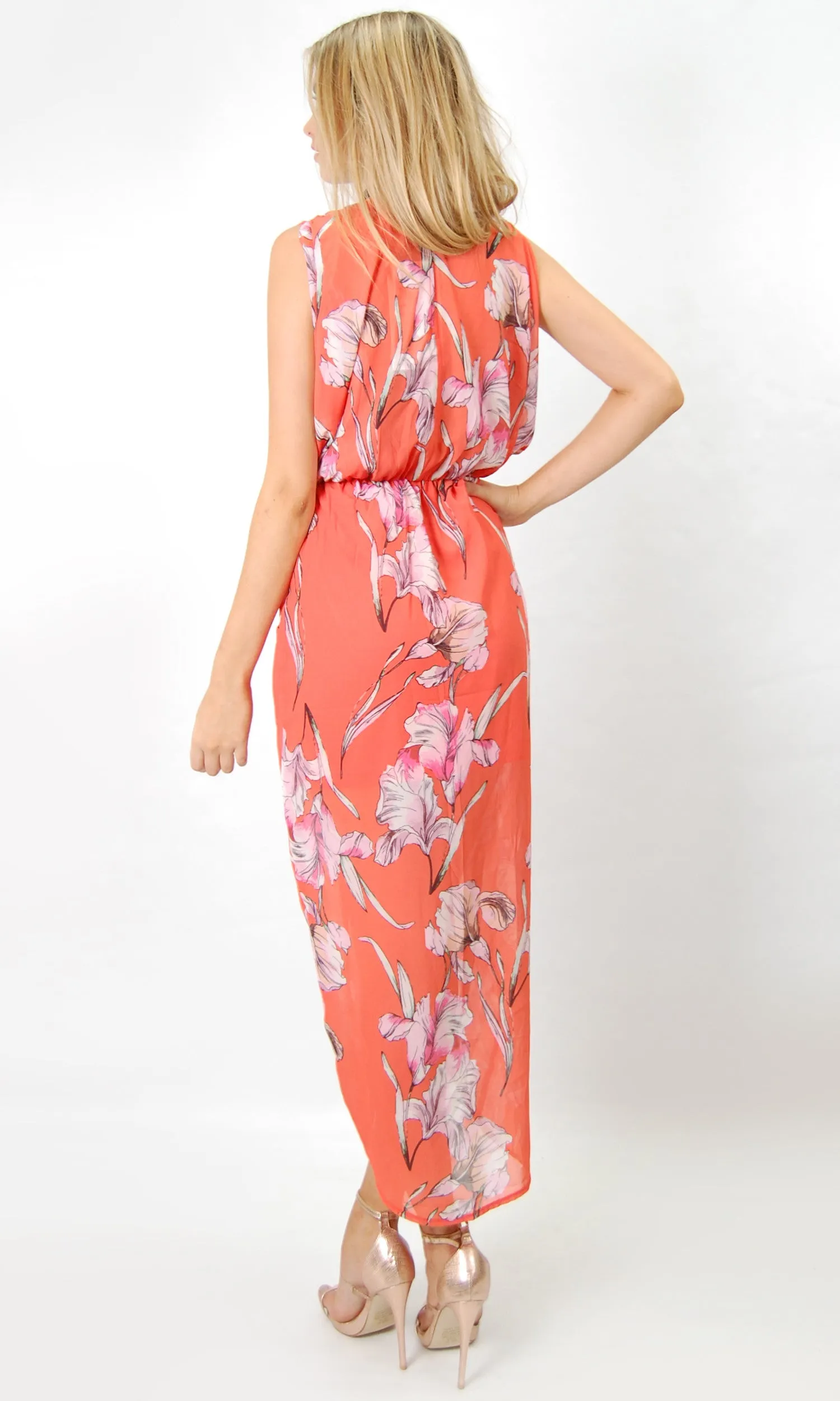 RV0078-10SS Summer Bright Tulip Dress (Pack)