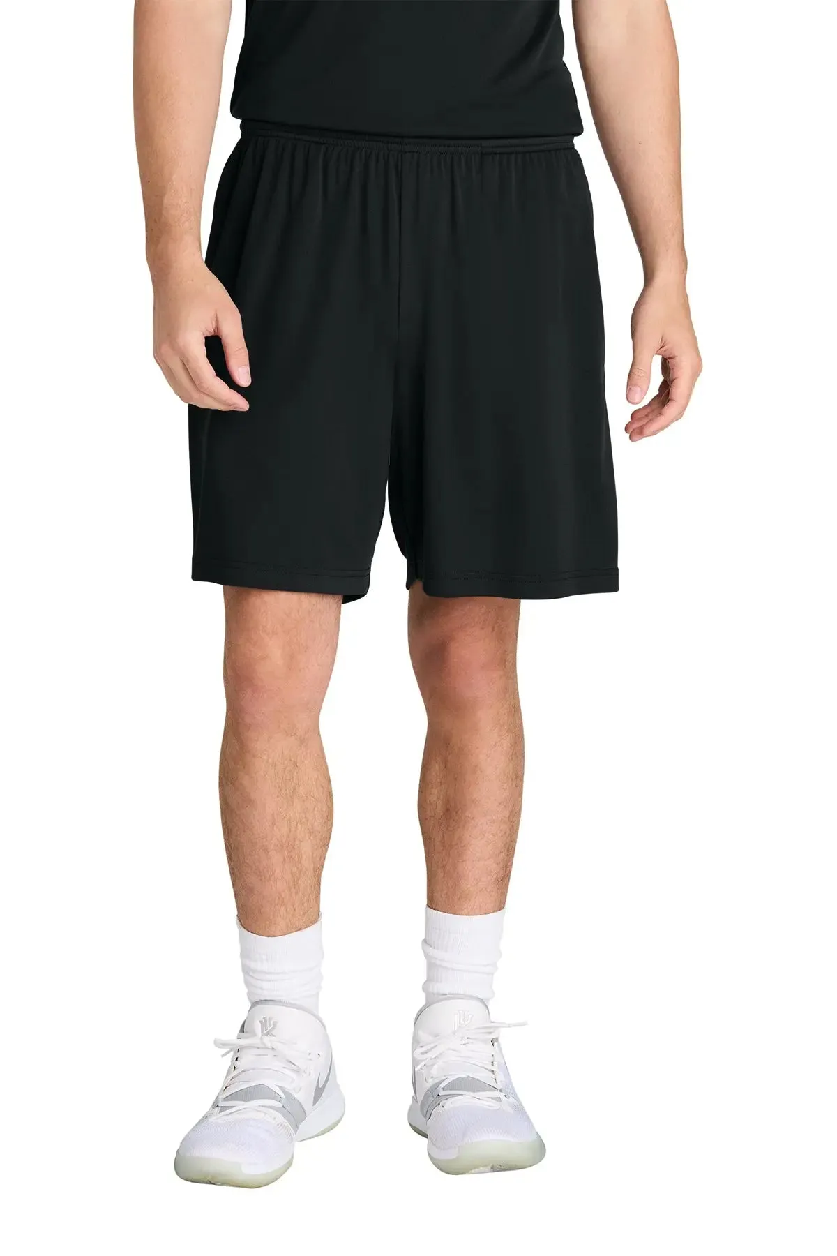 San Mar 7" Pocketed Shorts  Lightweight, Moisture-Wicking & Versatile