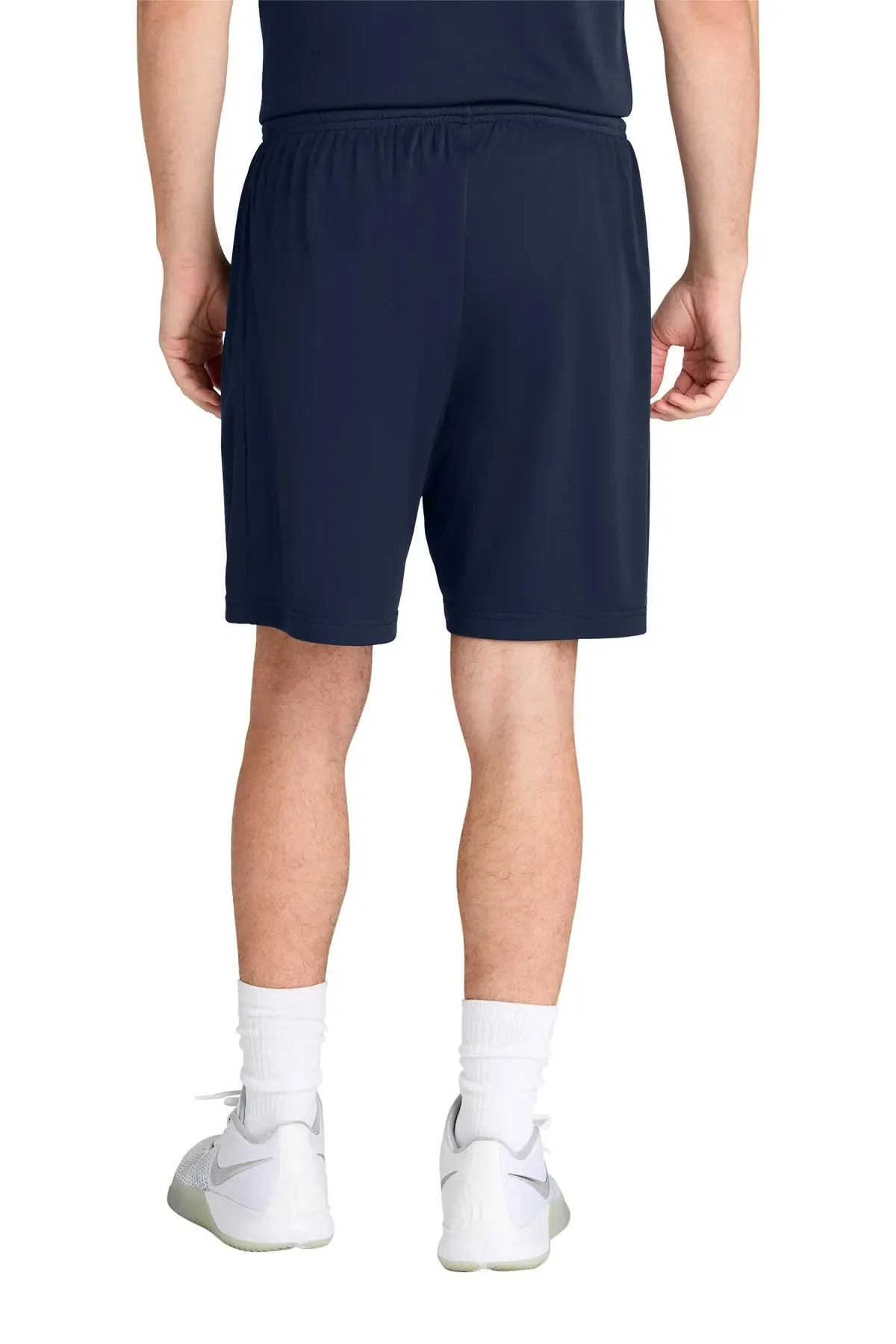 San Mar 7" Pocketed Shorts  Lightweight, Moisture-Wicking & Versatile