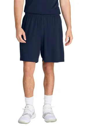 San Mar 7" Pocketed Shorts  Lightweight, Moisture-Wicking & Versatile