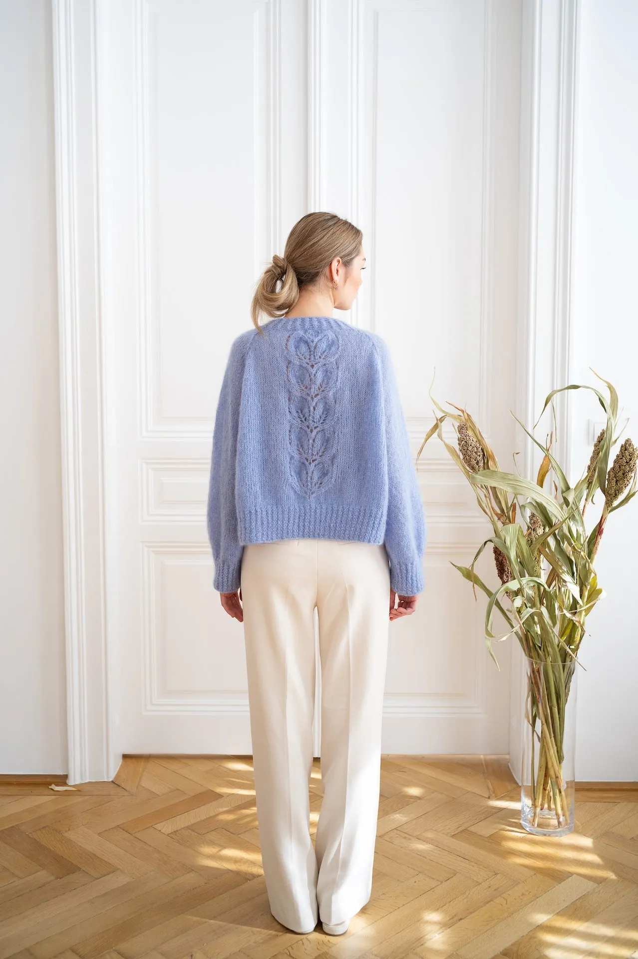 Sandra Cardigan Light Blue