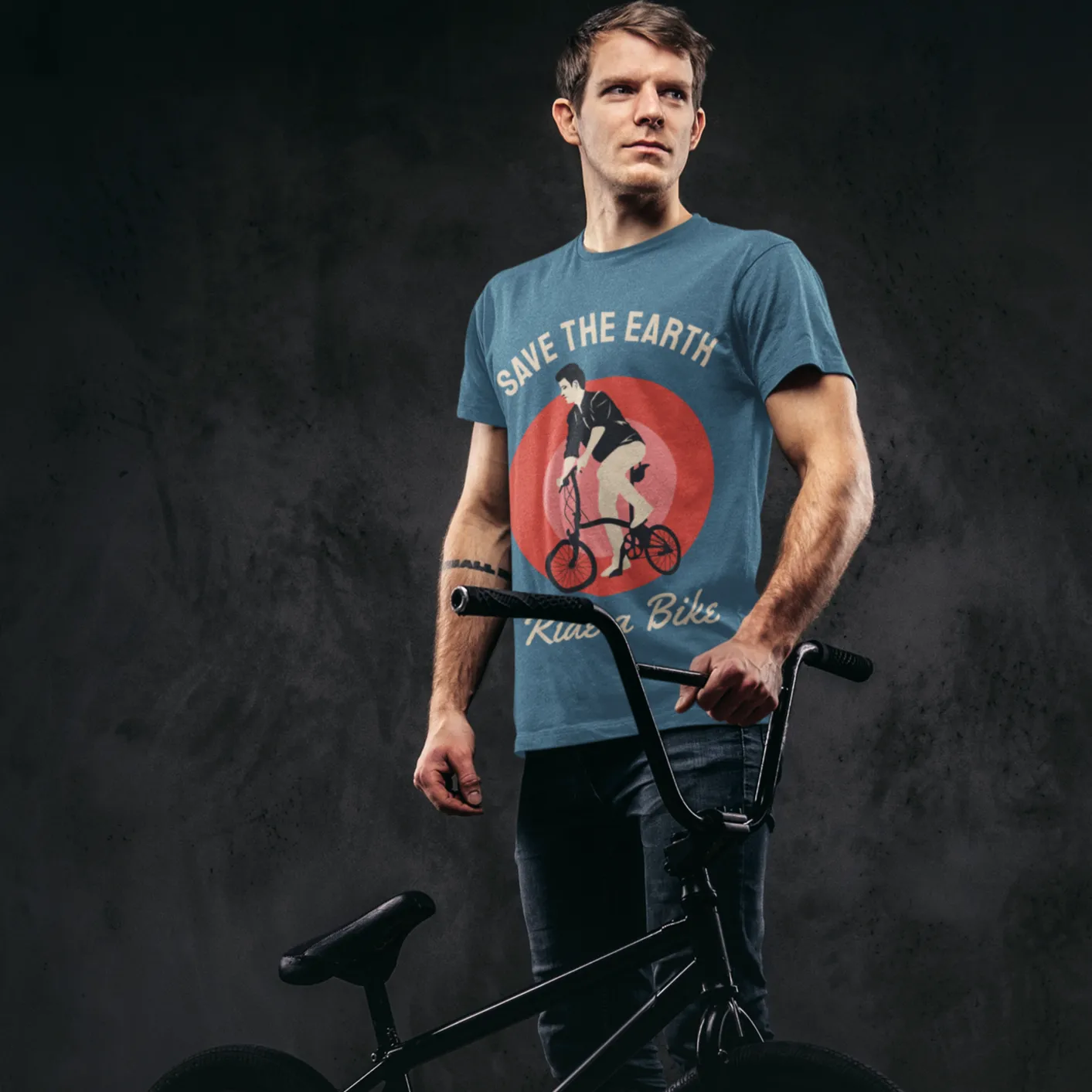 Save the Earth Cycling Unisex T-Shirt