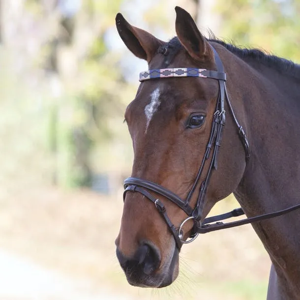 Shires Velociti GARA Leather Polo Browband