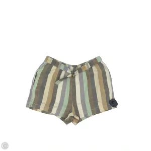Shorts By RVCA In Brown & Green, Size: M