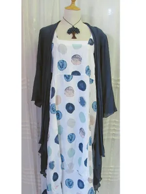 Silk Blend Long Cardigan