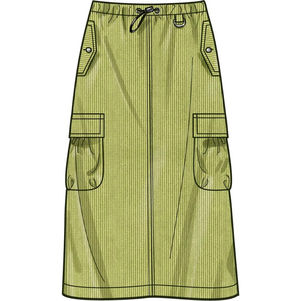 Simplicity Sewing Pattern S9891 Misses' Skirt In Three Lengths