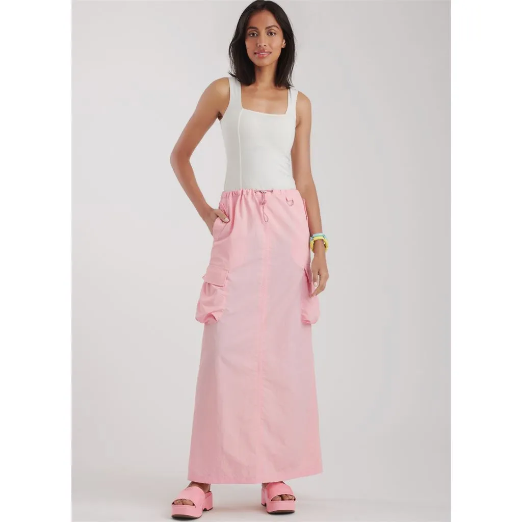 Simplicity Sewing Pattern S9891 Misses' Skirt In Three Lengths