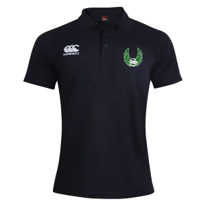 Sirens Canterbury Waimak Rugby Polo Black