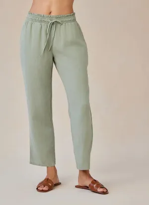 Smocked Waist Wide Leg