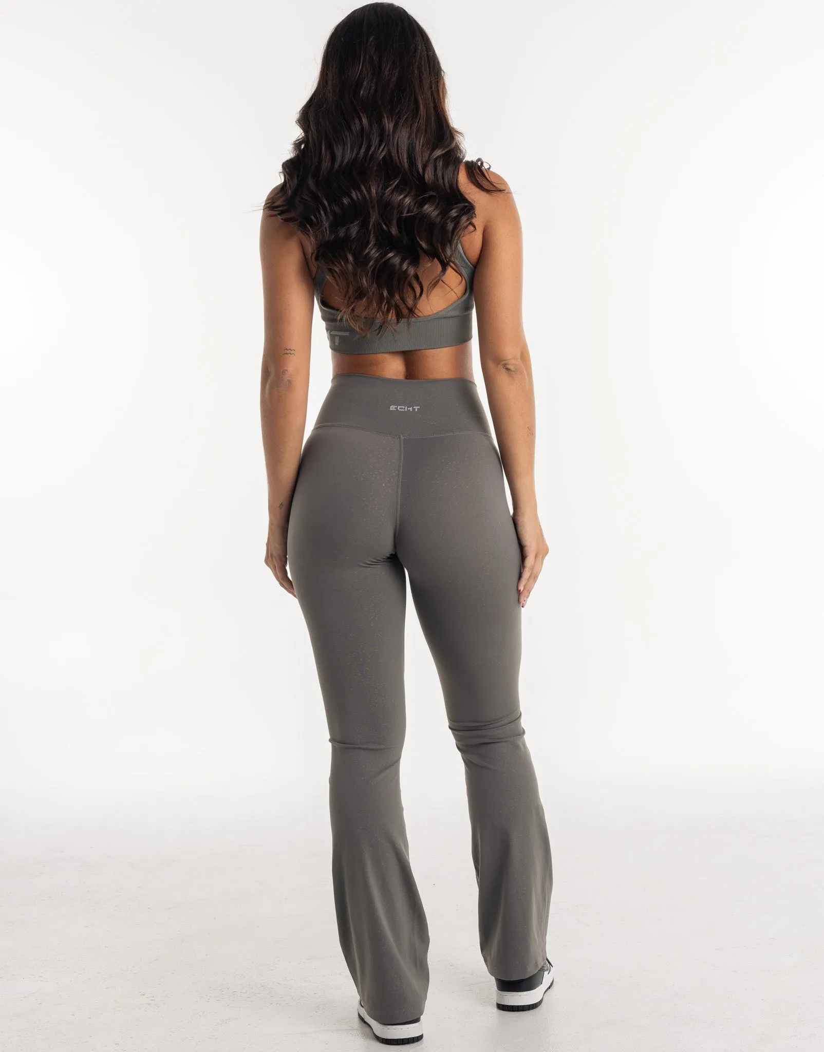 Storm Flare Leggings - Charcoal