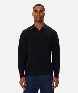 The New England Polo Knit - Navy 24