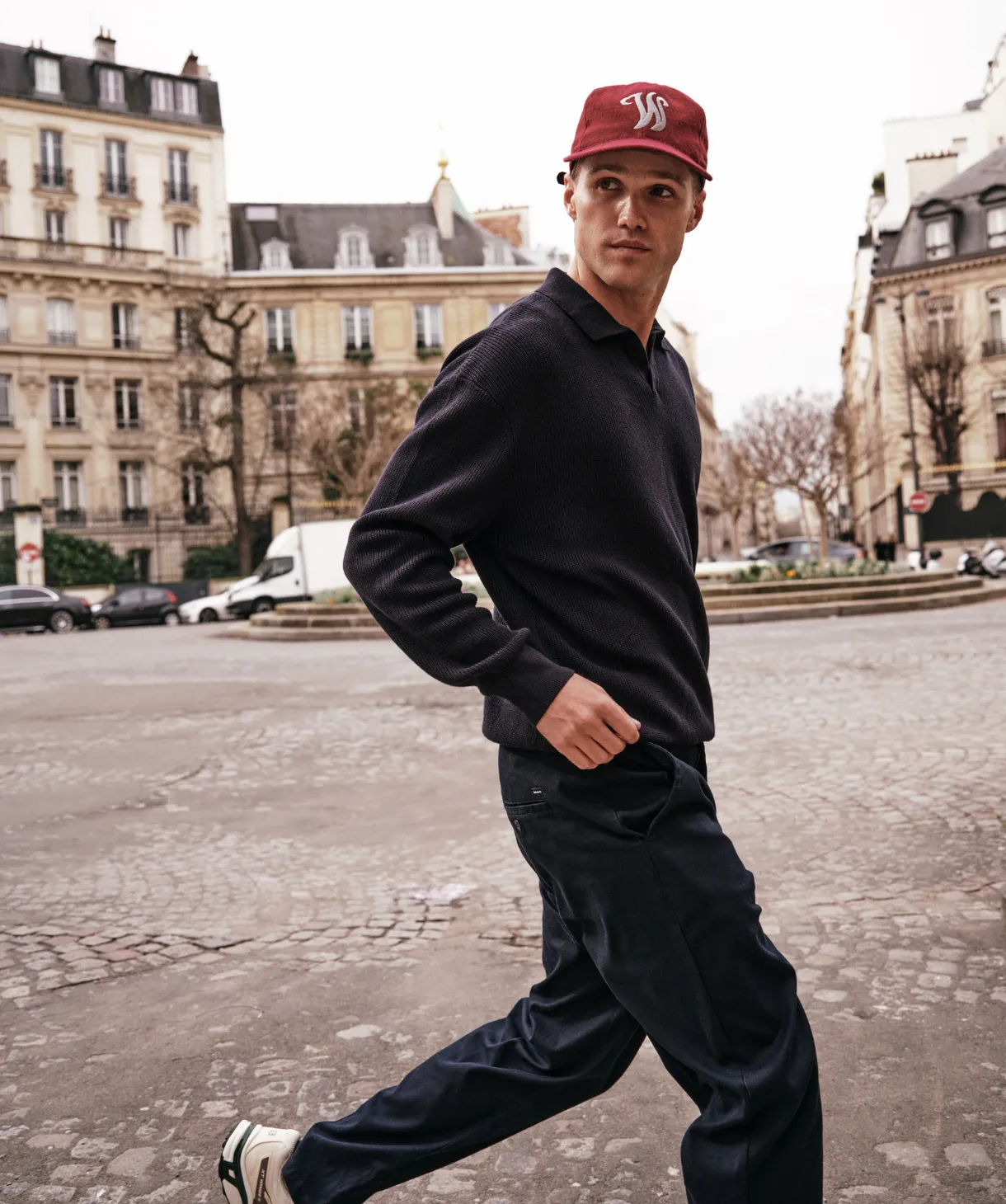 The New England Polo Knit - Navy 24