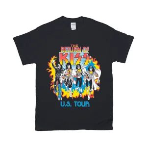 The Return of KISS Black T-Shirt