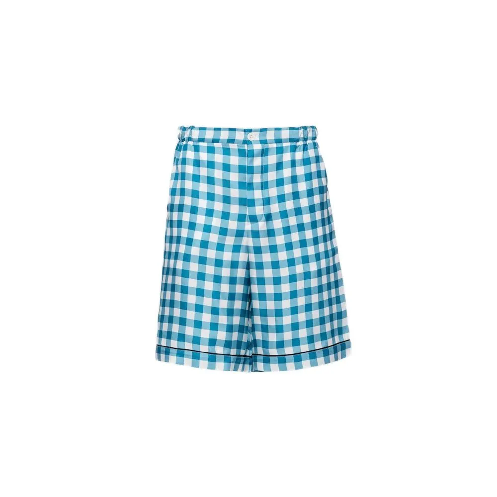 TWILL VICHY SHORTS