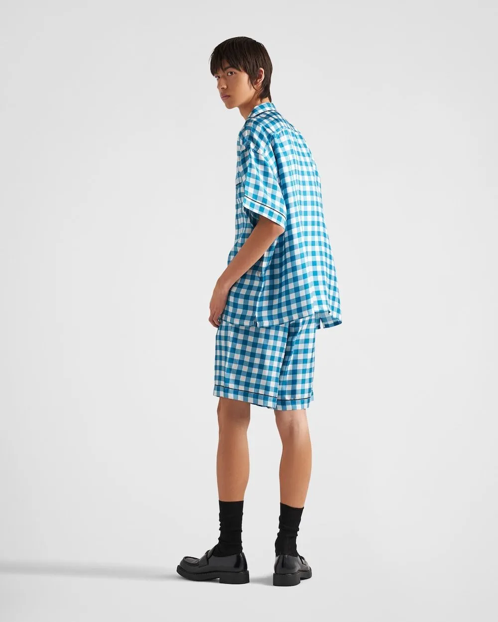 TWILL VICHY SHORTS